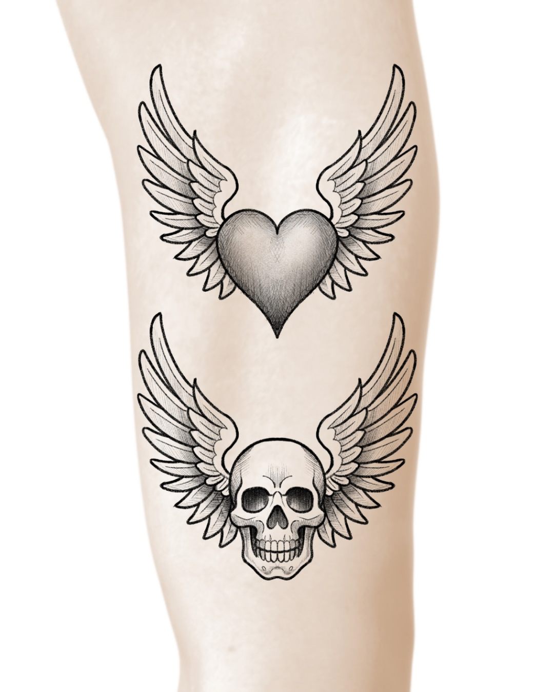 WINGED SKULL