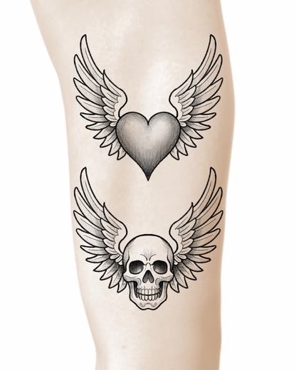 WINGED SKULL